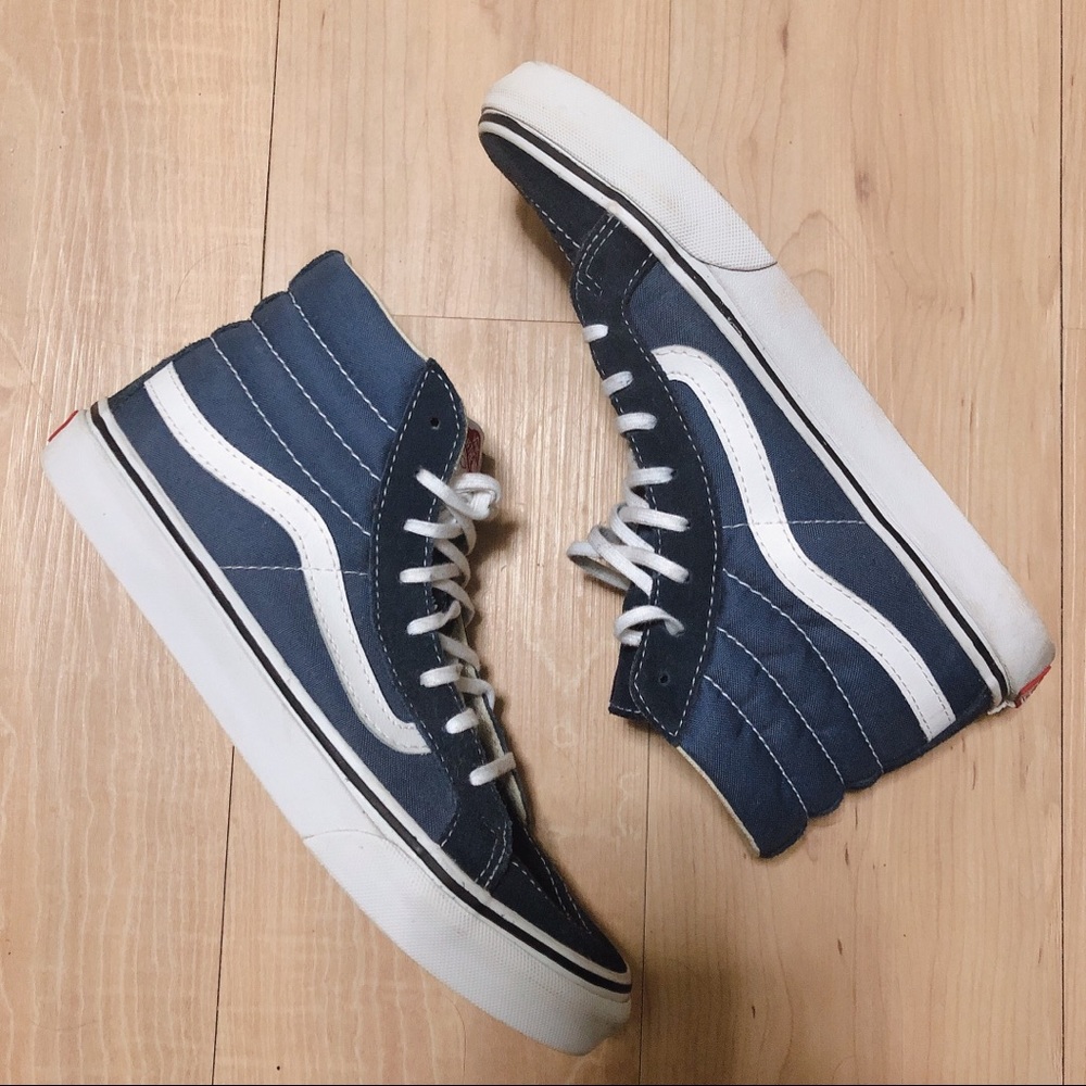 Vans SK8-HI — Navy/White